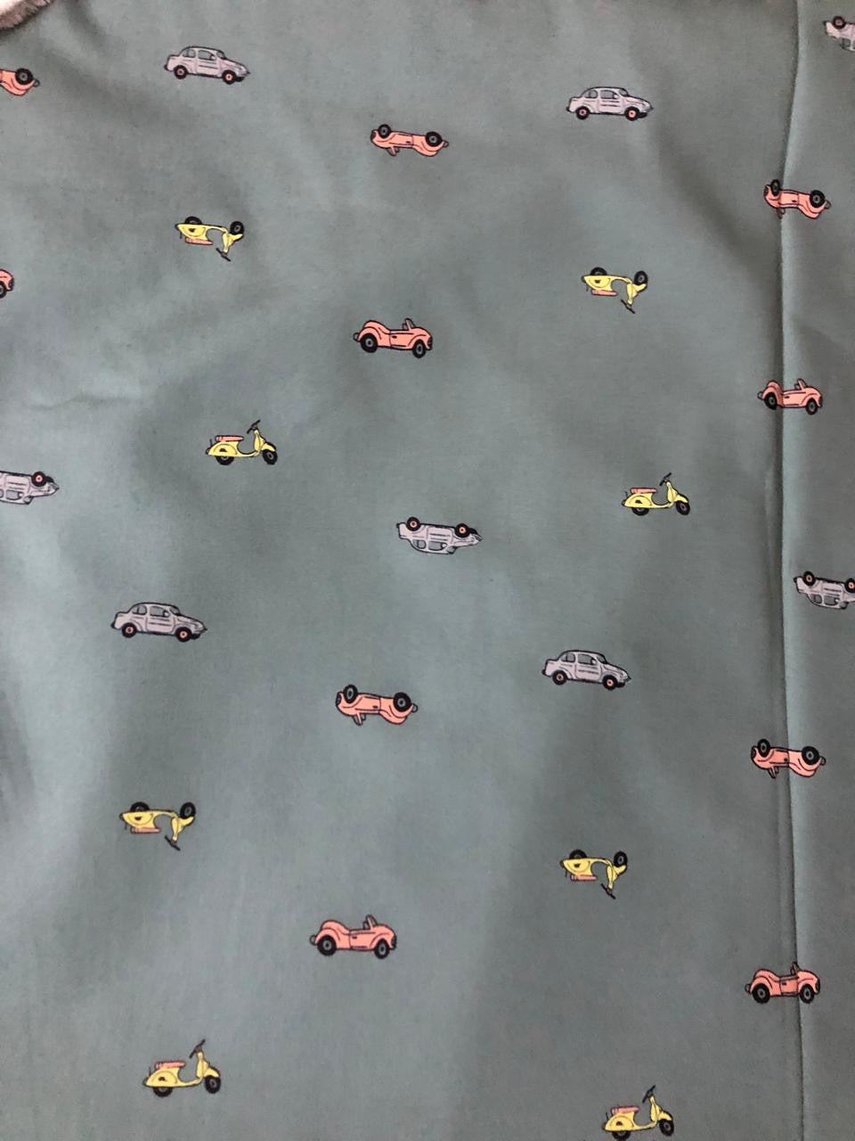 Cotton Waterproof Dog Car Seat Cover- Half N Half