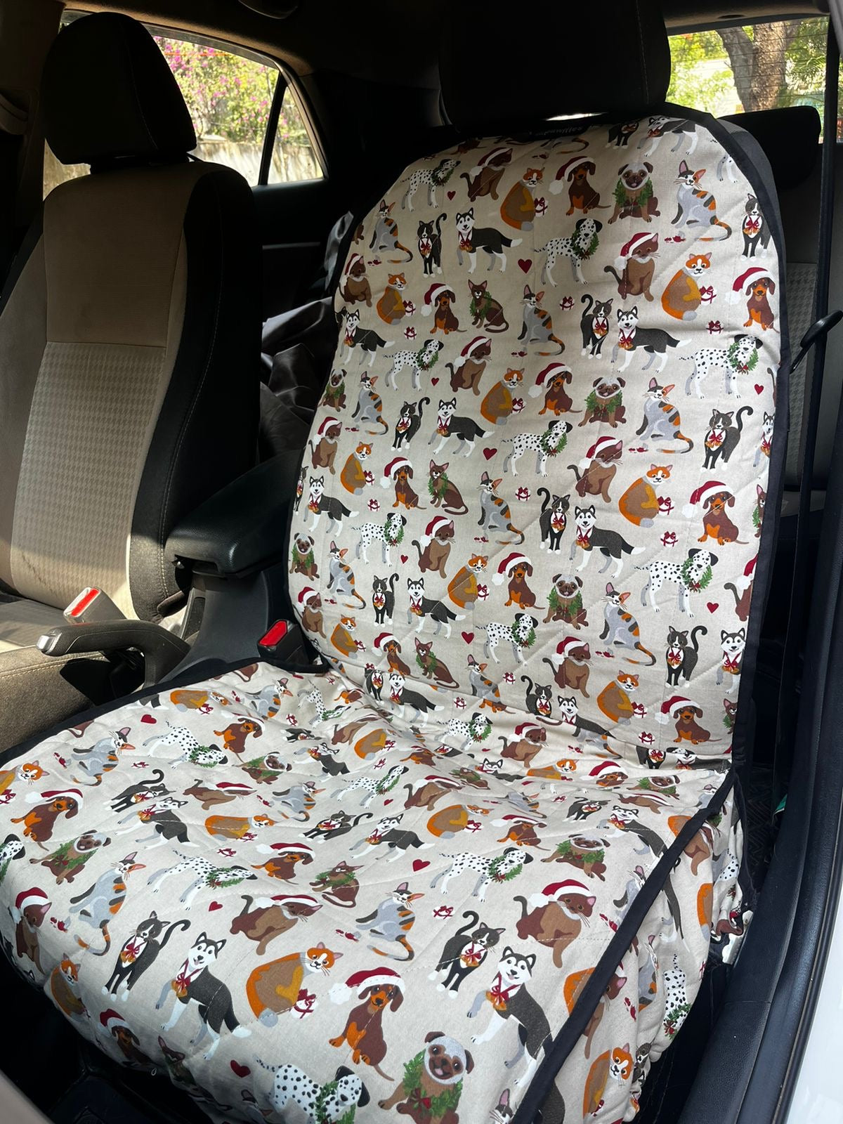 Single Seat Dog Car Cover