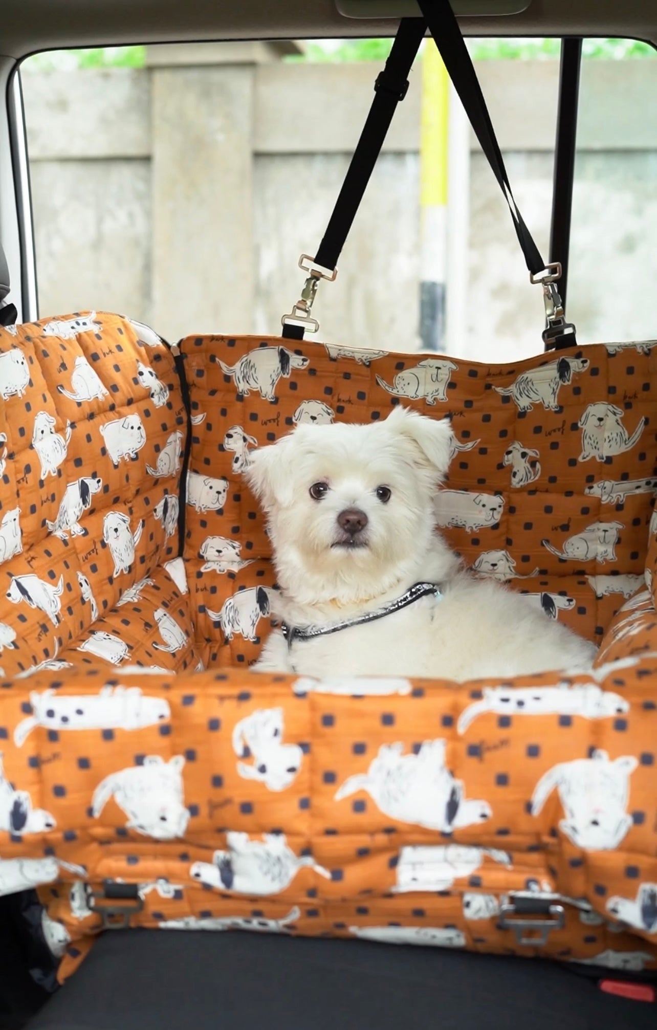 Booster Seat for dogs who need a dedicated space for dogs. This doubles up as a bed.