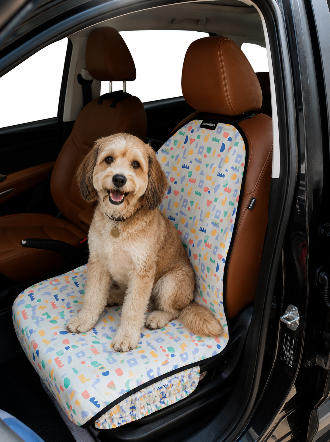 Single Seat Dog Car Cover