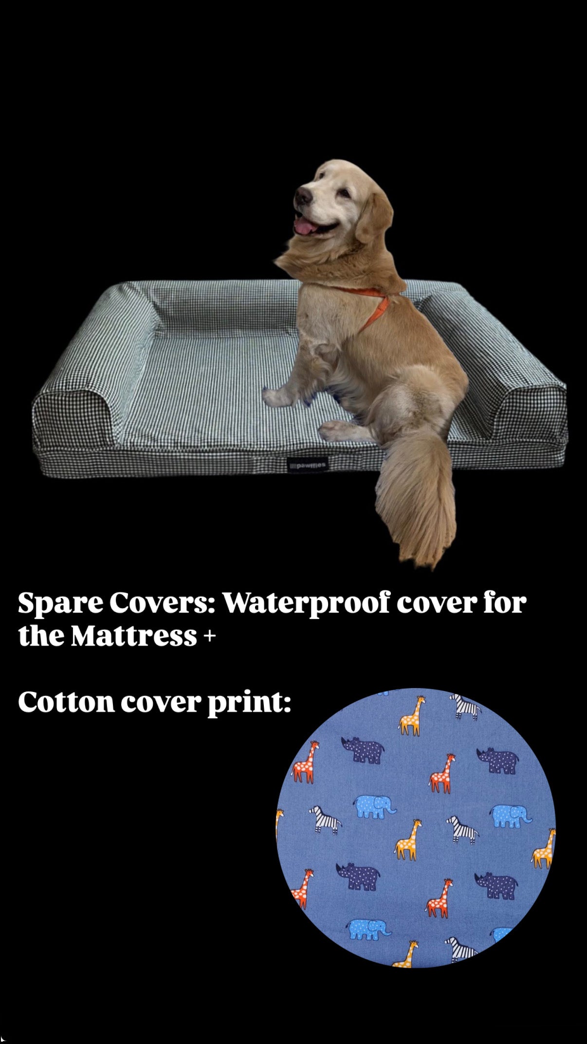 Orthopaedic Dog Bed- Large