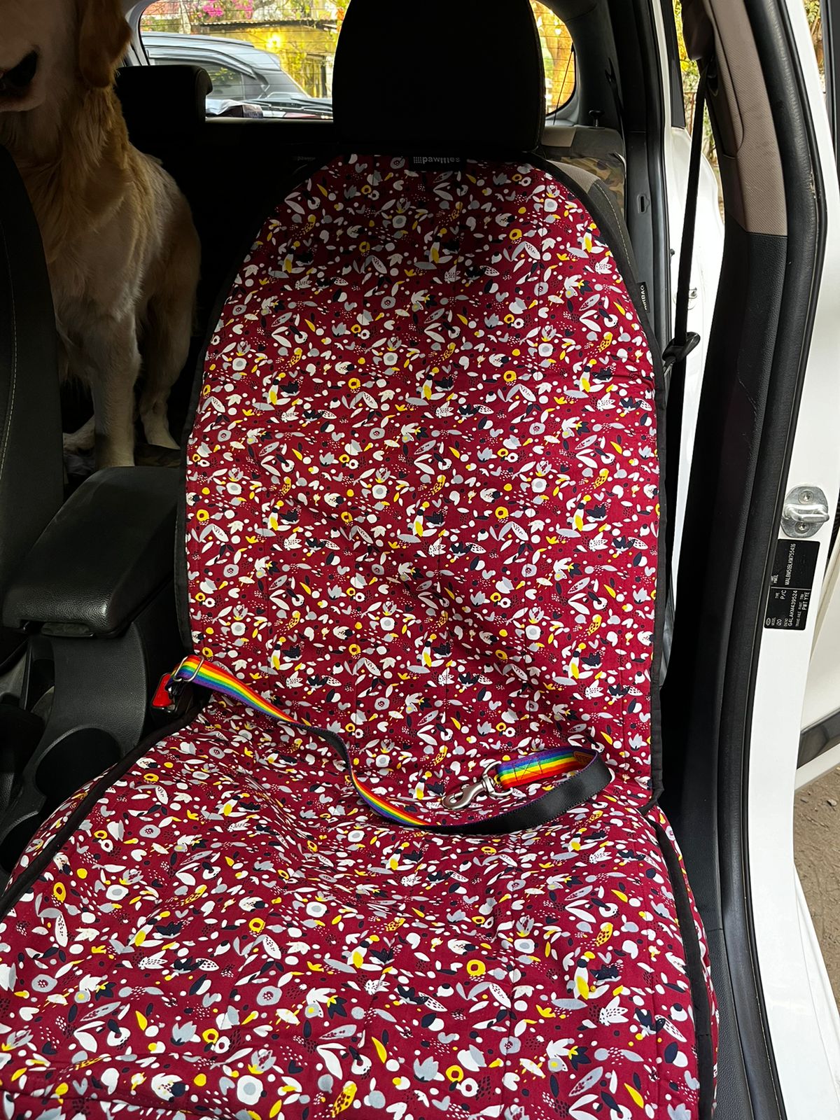 Single Seat Dog Car Cover