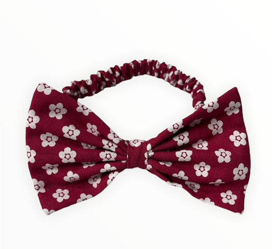 Soft Collars - Red and White Flower